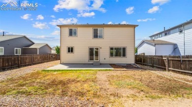 Nestled in the sought-after Woodmen Hills neighborhood, this on Antler Creek Golf Course in Colorado - for sale on GolfHomes.com, golf home, golf lot