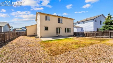 Nestled in the sought-after Woodmen Hills neighborhood, this on Antler Creek Golf Course in Colorado - for sale on GolfHomes.com, golf home, golf lot