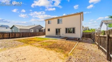 Nestled in the sought-after Woodmen Hills neighborhood, this on Antler Creek Golf Course in Colorado - for sale on GolfHomes.com, golf home, golf lot