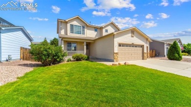 Nestled in the sought-after Woodmen Hills neighborhood, this on Antler Creek Golf Course in Colorado - for sale on GolfHomes.com, golf home, golf lot