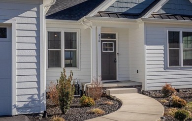 This beautiful home in the Crossroads Farm Cottage community is on Lakeview Golf Course in Virginia - for sale on GolfHomes.com, golf home, golf lot