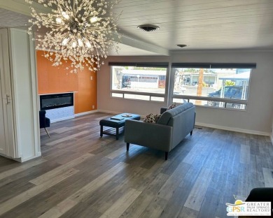 Welcome to this beautifully updated 2 bed 2 bath mobile home on Cathedral Canyon Golf and Tennis Club in California - for sale on GolfHomes.com, golf home, golf lot