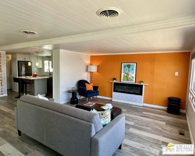Welcome to this beautifully updated 2 bed 2 bath mobile home on Cathedral Canyon Golf and Tennis Club in California - for sale on GolfHomes.com, golf home, golf lot