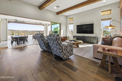Perched on a hilltop overlooking the golf course, this on Wickenburg Ranch Golf Course in Arizona - for sale on GolfHomes.com, golf home, golf lot