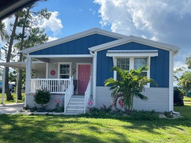 This lovely, 2015 manufactured 3-bedroom home, is an age 40+ and on Lake Fairways Country Club in Florida - for sale on GolfHomes.com, golf home, golf lot