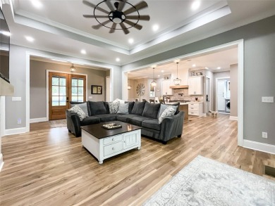 Discover this stunning custom-built farmhouse nestled on 3.27 on Eagle Chase Golf Club in North Carolina - for sale on GolfHomes.com, golf home, golf lot