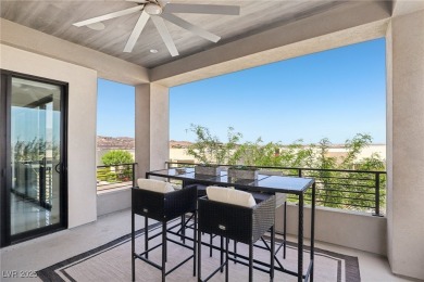 Experience sweeping Strip and mountain views from this elegant on Dragon Ridge Country Club in Nevada - for sale on GolfHomes.com, golf home, golf lot