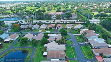 Spacious Gated two bedrooms, two bath single family home with a on Cypress Creek Country Club - Boynton Beach in Florida - for sale on GolfHomes.com, golf home, golf lot