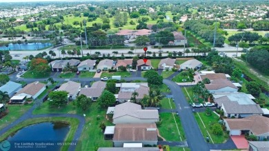 Spacious Gated two bedrooms, two bath single family home with a on Cypress Creek Country Club - Boynton Beach in Florida - for sale on GolfHomes.com, golf home, golf lot