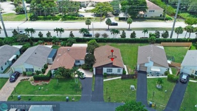 Spacious Gated two bedrooms, two bath single family home with a on Cypress Creek Country Club - Boynton Beach in Florida - for sale on GolfHomes.com, golf home, golf lot