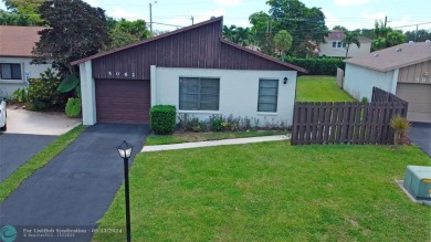 Spacious Gated two bedrooms, two bath single family home with a on Cypress Creek Country Club - Boynton Beach in Florida - for sale on GolfHomes.com, golf home, golf lot