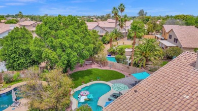 Stunning Gilbert Golf Community Home with Resort-Style Backyard on Superstition Springs Golf Club in Arizona - for sale on GolfHomes.com, golf home, golf lot