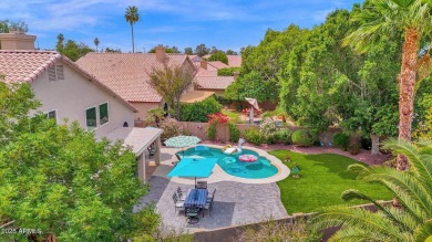 Stunning Gilbert Golf Community Home with Resort-Style Backyard on Superstition Springs Golf Club in Arizona - for sale on GolfHomes.com, golf home, golf lot