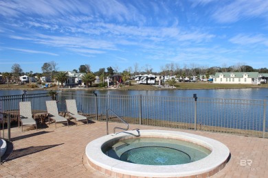 This charming one-bedroom coach home at Lake Osprey RV Resort is on Soldiers Creek Golf Club At Woerner Preserve in Alabama - for sale on GolfHomes.com, golf home, golf lot