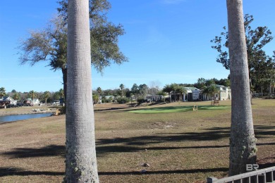 This charming one-bedroom coach home at Lake Osprey RV Resort is on Soldiers Creek Golf Club At Woerner Preserve in Alabama - for sale on GolfHomes.com, golf home, golf lot