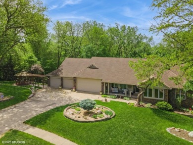 Stunning Golf Course Retreat on a Wooded Lot in Highly Desired on Ankeny Golf and Country Club in Iowa - for sale on GolfHomes.com, golf home, golf lot