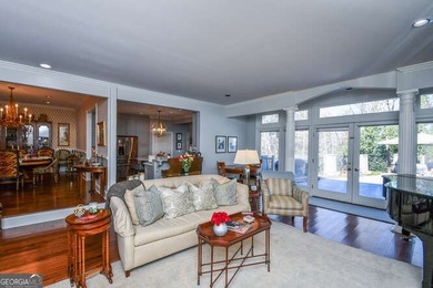 Prepare to be wowed with the newest renovations to this on Chattahoochee Golf Course in Georgia - for sale on GolfHomes.com, golf home, golf lot