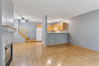 Move-in ready interior townhome. Main floor features living room on Chomonix Golf Course in Minnesota - for sale on GolfHomes.com, golf home, golf lot