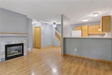 Move-in ready interior townhome. Main floor features living room on Chomonix Golf Course in Minnesota - for sale on GolfHomes.com, golf home, golf lot
