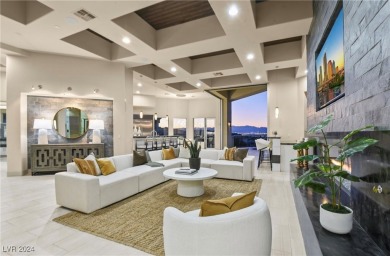 Spectacular Views! Strip, Mountain,Golf Course  City from every on Dragon Ridge Country Club in Nevada - for sale on GolfHomes.com, golf home, golf lot