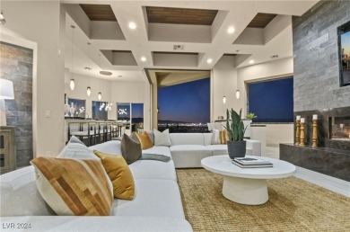 Spectacular Views! Strip, Mountain,Golf Course  City from every on Dragon Ridge Country Club in Nevada - for sale on GolfHomes.com, golf home, golf lot