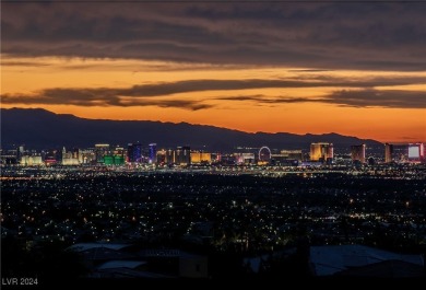 Spectacular Views! Strip, Mountain,Golf Course  City from every on Dragon Ridge Country Club in Nevada - for sale on GolfHomes.com, golf home, golf lot