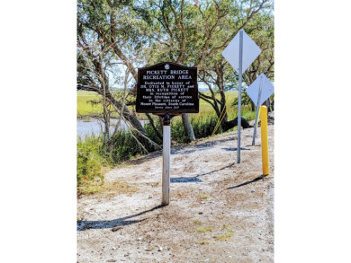 Sought-after Bayview Acres neighborhood in the heart of Mount on Patriots Point Links on Charleston Harbor in South Carolina - for sale on GolfHomes.com, golf home, golf lot