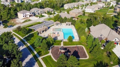 The *Somerset* reverse by Elevate Design + Build has come to on Heritage Park Golf Course in Kansas - for sale on GolfHomes.com, golf home, golf lot