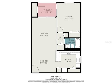 Welcome to this 1-bedroom, 1-bath oasis in Tarpon Springs on Tarpon Springs Golf Course in Florida - for sale on GolfHomes.com, golf home, golf lot