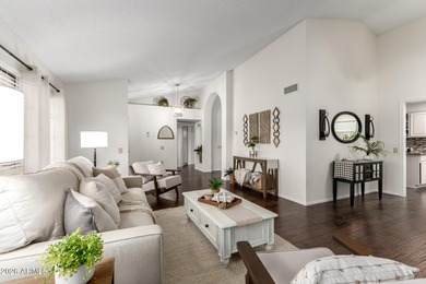 NEW ROOF 2022. NEW HVAC 2021. All new interior paint, HARDWOOD on Grandview Golf Course in Arizona - for sale on GolfHomes.com, golf home, golf lot