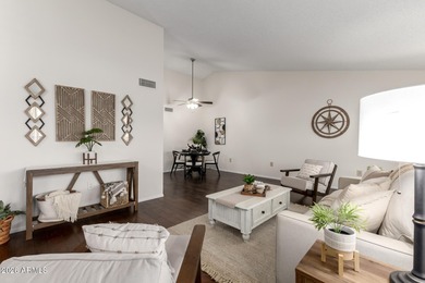 NEW ROOF 2022. NEW HVAC 2021. All new interior paint, HARDWOOD on Grandview Golf Course in Arizona - for sale on GolfHomes.com, golf home, golf lot