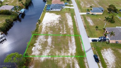 Motivated seller!!  This beautiful waterfront lot in NW Cape on Burnt Store Golf Club in Florida - for sale on GolfHomes.com, golf home, golf lot