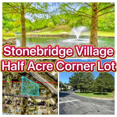 Beautiful and big, half acre, corner residential lot in the on Ledgestone Country Club and Golf Course in Missouri - for sale on GolfHomes.com, golf home, golf lot