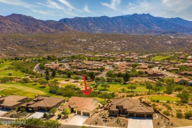 Panoramic views of the Catalina Mountains from this elevated lot on Saddlebrooke Golf Course in Arizona - for sale on GolfHomes.com, golf home, golf lot