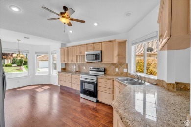 This well maintained home is nestled in the desirable Green on Green Spring Country Club in Utah - for sale on GolfHomes.com, golf home, golf lot
