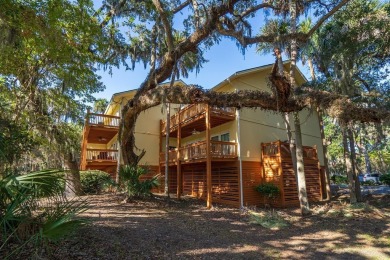 Custom, designer furnished upper-level villa with 2 Bedrooms, 2 on The Plantation Course At Edisto in South Carolina - for sale on GolfHomes.com, golf home, golf lot