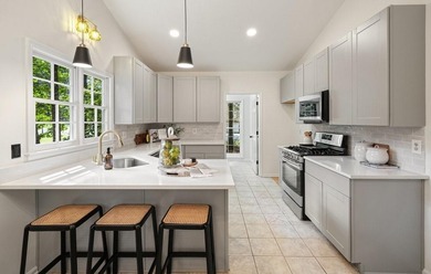 A Modern Cottage Retreat with Golf Course Views Front & Back on Canongate At Eagle Watch Golf Club in Georgia - for sale on GolfHomes.com, golf home, golf lot