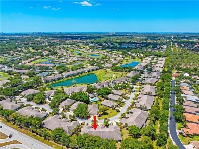 This lovely 2 bedroom, 2 bath Villa with attached 1 car garage on Villages of Country Creek Golf Course in Florida - for sale on GolfHomes.com, golf home, golf lot