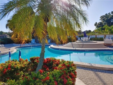 Light-filled, peaceful, 3/2 SECOND floor END-UNIT condo on Bentley Village Golf Course in Florida - for sale on GolfHomes.com, golf home, golf lot