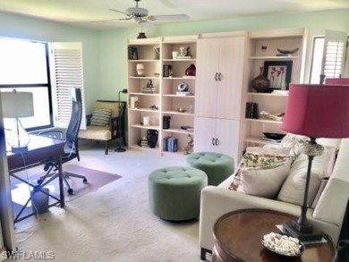 Light-filled, peaceful, 3/2 SECOND floor END-UNIT condo on Bentley Village Golf Course in Florida - for sale on GolfHomes.com, golf home, golf lot