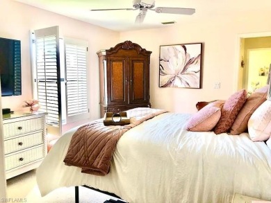 Light-filled, peaceful, 3/2 SECOND floor END-UNIT condo on Bentley Village Golf Course in Florida - for sale on GolfHomes.com, golf home, golf lot