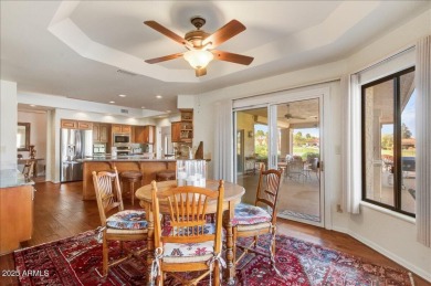 An executive home on golf course with fabulous mountain views on Rio Verde Country Club - Quail Run in Arizona - for sale on GolfHomes.com, golf home, golf lot