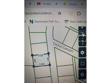 This is a nice lot that backs up to The Hills, adding lots of on Ram Rock Golf Course in Texas - for sale on GolfHomes.com, golf home, golf lot