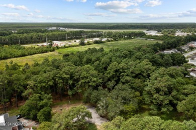 Easy to picture your dream home on this gorgeous, sprawling .93 on South Harbour Golf Links in North Carolina - for sale on GolfHomes.com, golf home, golf lot