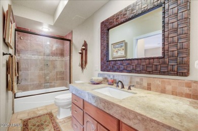 An executive home on golf course with fabulous mountain views on Rio Verde Country Club - Quail Run in Arizona - for sale on GolfHomes.com, golf home, golf lot