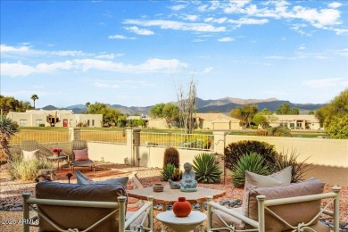 An executive home on golf course with fabulous mountain views on Rio Verde Country Club - Quail Run in Arizona - for sale on GolfHomes.com, golf home, golf lot