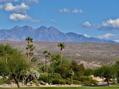 An executive home on golf course with fabulous mountain views on Rio Verde Country Club - Quail Run in Arizona - for sale on GolfHomes.com, golf home, golf lot