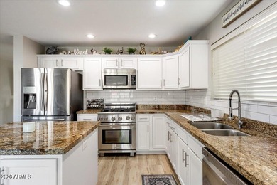 This stunning recently remodeled 5-bed, 3-bath home is a on Augusta Ranch Golf Club in Arizona - for sale on GolfHomes.com, golf home, golf lot