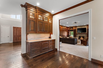 Welcome to this finely appointed custom Georgian home, offering on Sand Creek Golf and Country Club  in Indiana - for sale on GolfHomes.com, golf home, golf lot