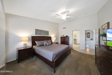 This beautifully updated Furnished extended Oakmont model is on Tuscany Falls At Pebble Creek in Arizona - for sale on GolfHomes.com, golf home, golf lot
